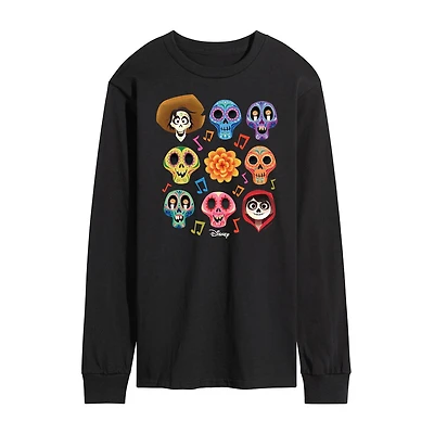 Mens Long Sleeve Coco Graphic T-Shirt