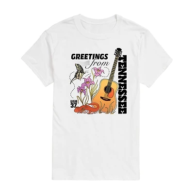 Mens Short Sleeve Tennessee Graphic T-Shirt