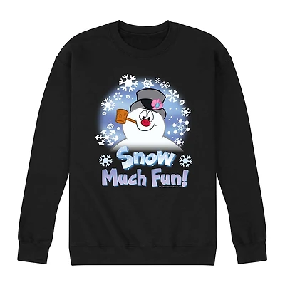 Mens Long Sleeve Frosty the Snowman Sweatshirt