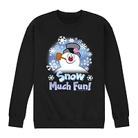Mens Long Sleeve Frosty the Snowman Sweatshirt