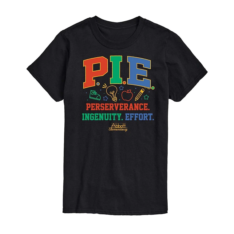 Mens Short Sleeve Abbott Elementary Graphic T-Shirt