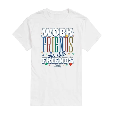 Mens Short Sleeve Abbott Elementary Graphic T-Shirt