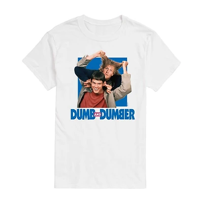Mens Short Sleeve Dumb and Dumber Graphic T-Shirt