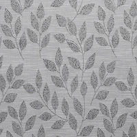 Max Blackout Leaf Reversible Grommet Top Energy Saving 100% Single Curtain Panel