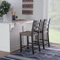 Linon Wenzel 2-pc. Counter Height Bar Stool