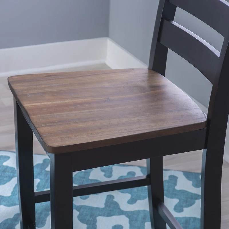 Linon Wenzel 2-pc. Counter Height Bar Stool