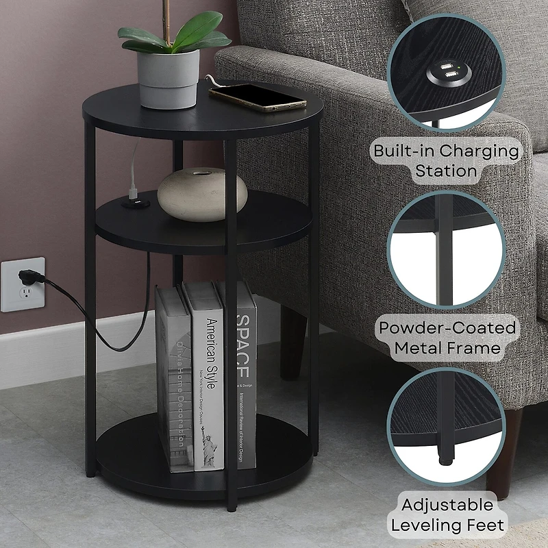 Convenience Concepts Simon End Table