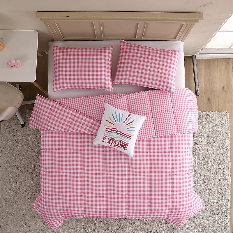 Eddie Bauer Preston Check Easy Care Comforter Set