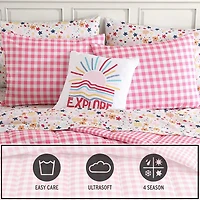 Eddie Bauer Preston Check Easy Care Comforter Set