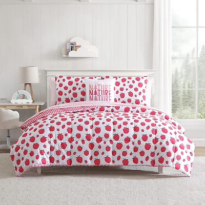 Eddie Bauer Strawberry Field Floral Easy Care Comforter Set