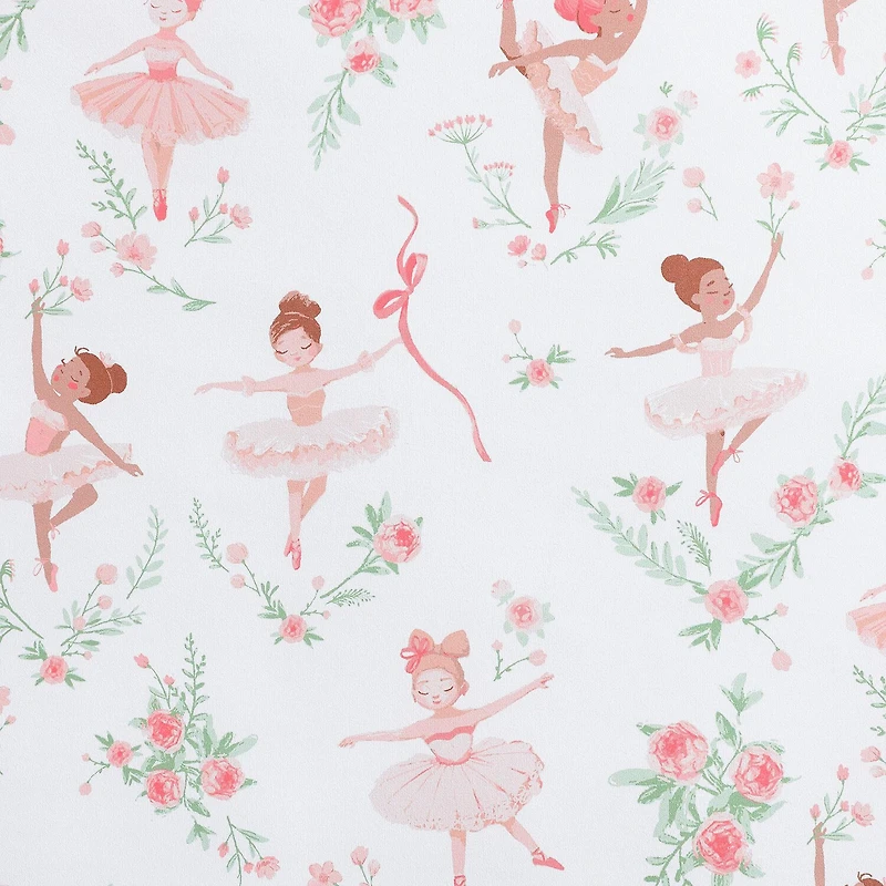 Laura Ashley Ballerina Divas Easy Care Comforter Set