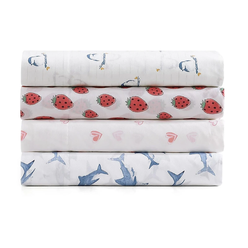 Poppy & Fritz Strawberry Picnic Sheet Set