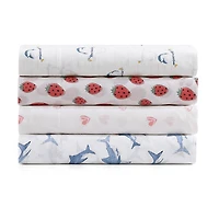 Poppy & Fritz Strawberry Picnic Sheet Set