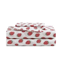 Poppy & Fritz Strawberry Picnic Sheet Set