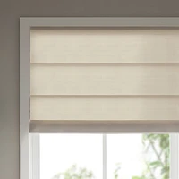 Madison Park Galen Matte Cordless Room Darkening Roman Shade