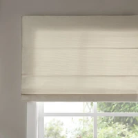 Madison Park Galen Matte Cordless Room Darkening Roman Shade