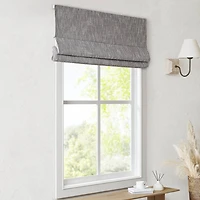 Madison Park Quincy Cordless 100% Blackout Roman Shade
