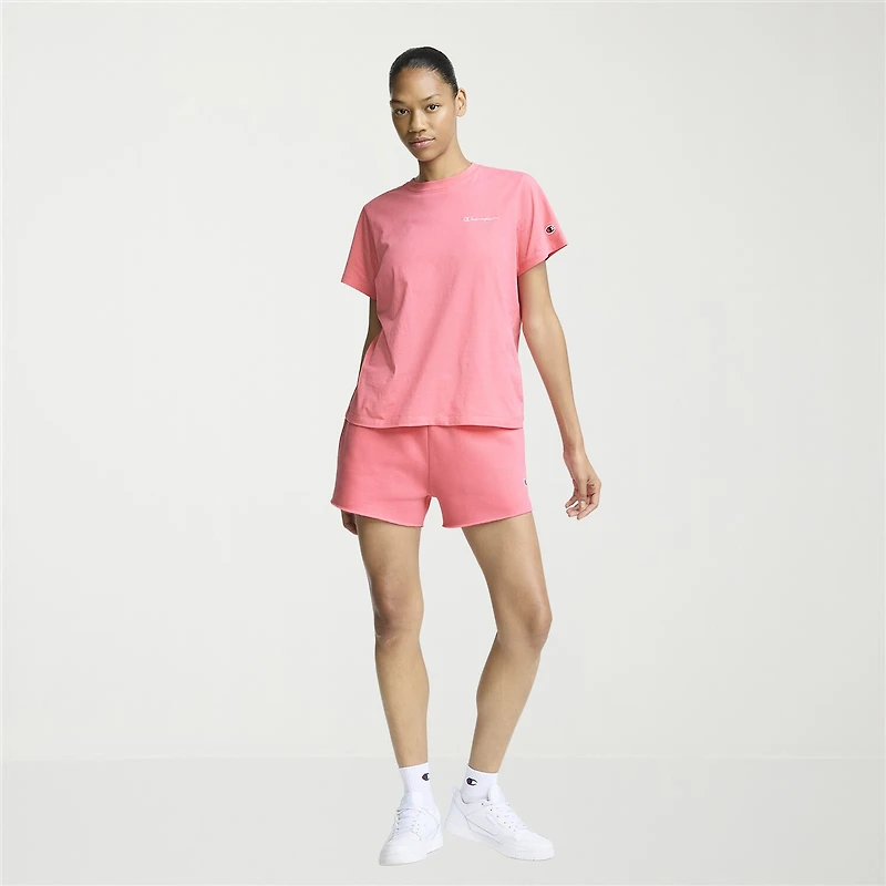 Champion Womens Crew Neck Short Sleeve Active T-Shirt