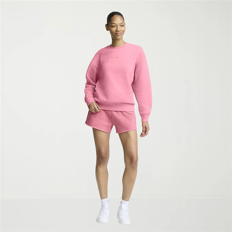 Champion Womens Powerblend Crew Neck Long Sleeve Sweatshirt