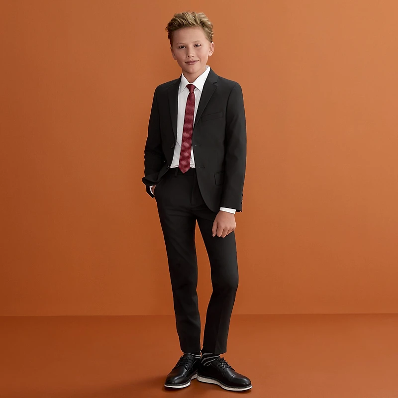Stafford Little & Big Kid Boys Regular Fit Suit Jacket