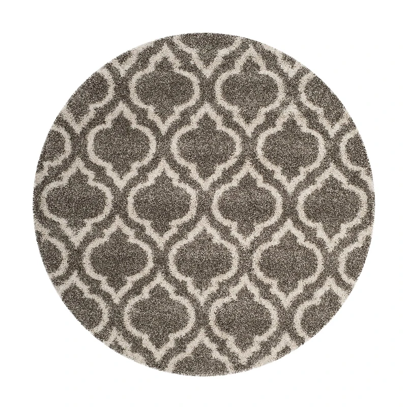 Safavieh Hudson Shag Collection Toireasa Geometric Round Area Rug