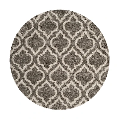 Safavieh Hudson Shag Collection Toireasa Geometric Round Area Rug