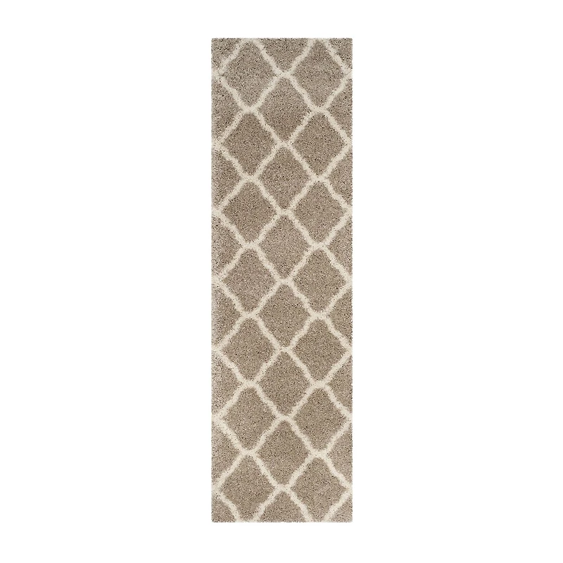 Safavieh Hudson Shag Collection Weldon Geometric Runner Rug