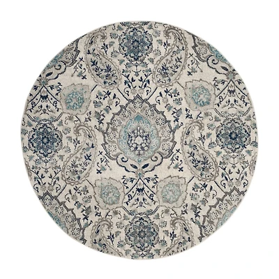 Safavieh Madison Collection Baldric Floral Round Area Rug