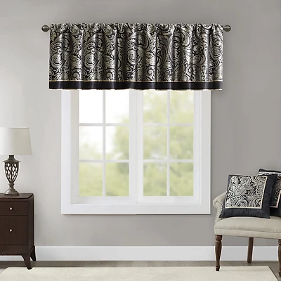 Madison Park Whitman Rod Pocket Tailored Valance