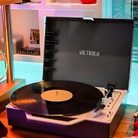 Victrola Re-Spin Sustainable Bluetooth Suitcase Record Player