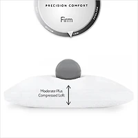 Serta® Down Illusion Firm Density 2-Pack Allergen Barrier 2 Pack Firm Density Bed Pillow