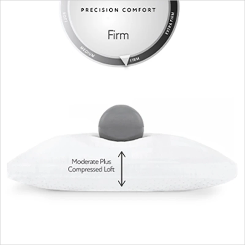 Serta White Goose Feather Side Sleeper 2-Pack Pillow