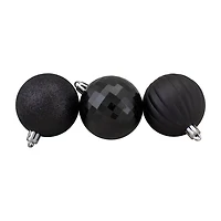Northlight 3-Finish Ball 100-pc. Christmas Ornament