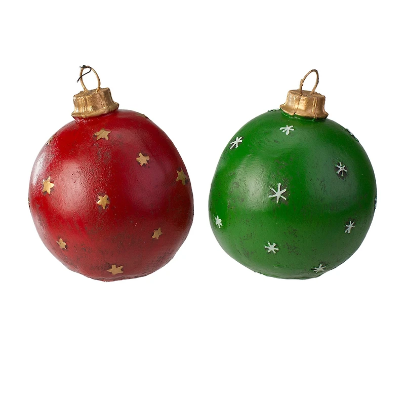 Northlight Led Winter Scene 2-pc. Lighted Christmas Ornament
