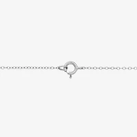 DiamonArt® Preciosa Aurora Borealis Womens 2 1/4 CT. T.W. White Cubic Zirconia Sterling Silver Pendant Necklace