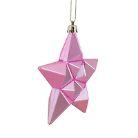 Northlight Pink Glittered Star 12-pc. Christmas Ornament