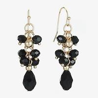 Mixit Gold Tone Womens Drop Earrings