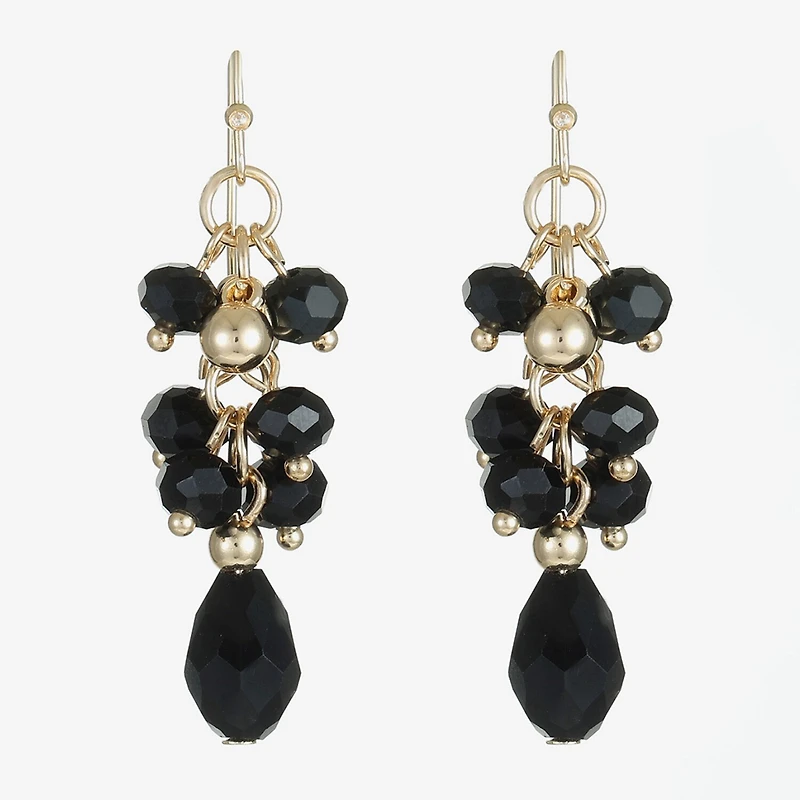 Mixit Gold Tone Womens Drop Earrings