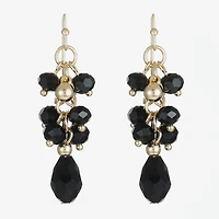 Mixit Gold Tone Womens Drop Earrings
