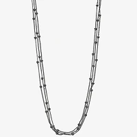 Liz Claiborne Layered Womens Inch Strand Necklace