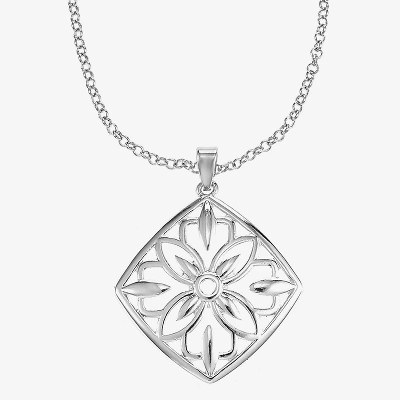 Liz Claiborne Pendant Necklace And Drop Earring Womens 2-pc. Jewelry Set