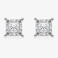 (I / I1) 2 CT. T.W. Lab Grown White Diamond 10K Gold 8.5mm Stud Earrings