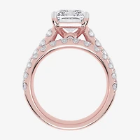 (G-H / Vs2-Si1) Womens 7 Ct.T.W. Lab Grown White Diamond 14K Gold Side Stone Bridal Set