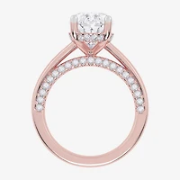 G-H / Vs2-Si1) Womens / CT. T.W. Lab Grown White Diamond 14K Gold Solitaire Engagement Ring