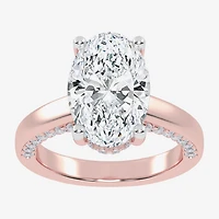 G-H / Vs2-Si1) Womens / CT. T.W. Lab Grown White Diamond 14K Gold Solitaire Engagement Ring