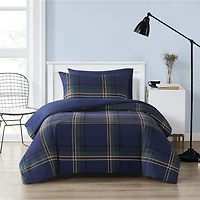 Truly Soft Bronson Plaid Duvet Cover Set