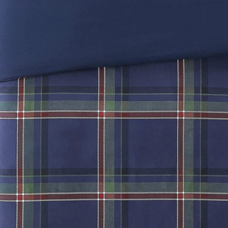 Truly Soft Bronson Plaid Duvet Cover Set