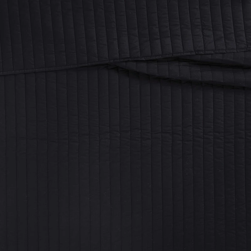 Brooklyn Loom Solid Cotton Percale Quilt Set