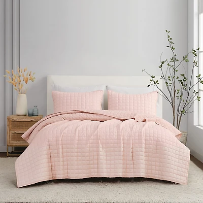 Brooklyn Loom Flax Linen 3-pc. Quilt Set
