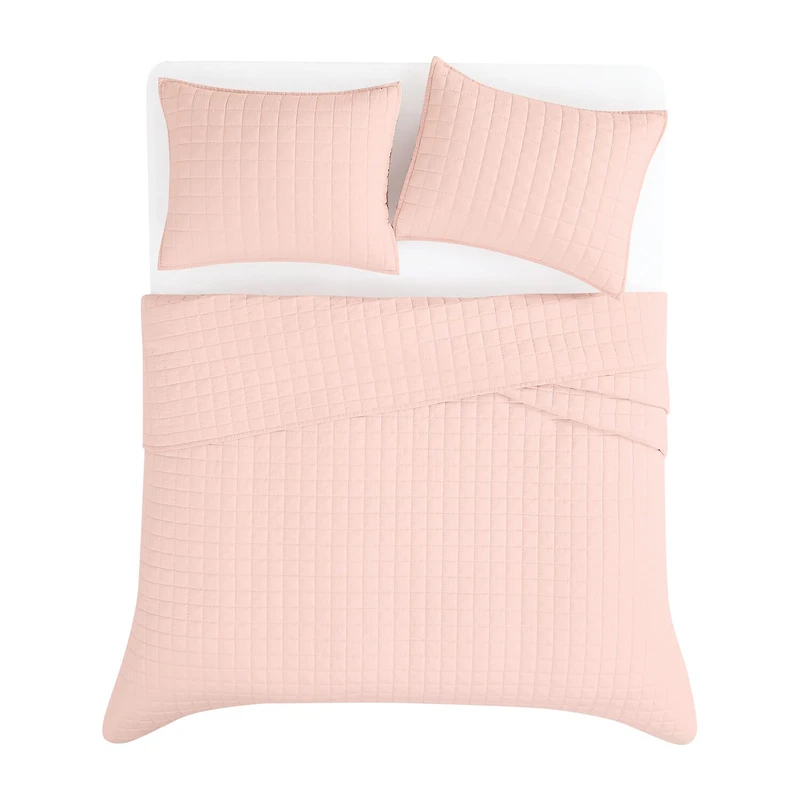 Brooklyn Loom Flax Linen 3-pc. Quilt Set